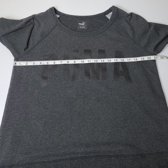 Puma Boatneck Woman's Dry Cell Gray Sweatshirt - Picture 8 of 10